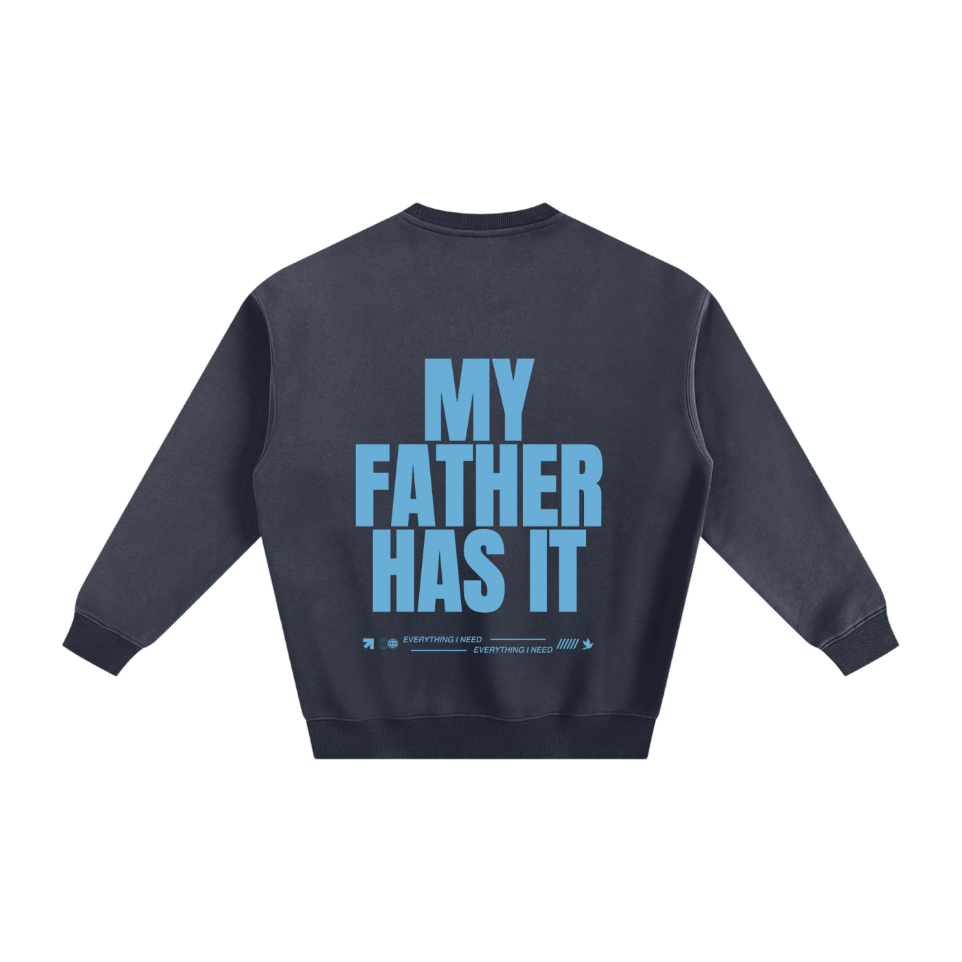 The Lord Will Provide Fleece Crewneck