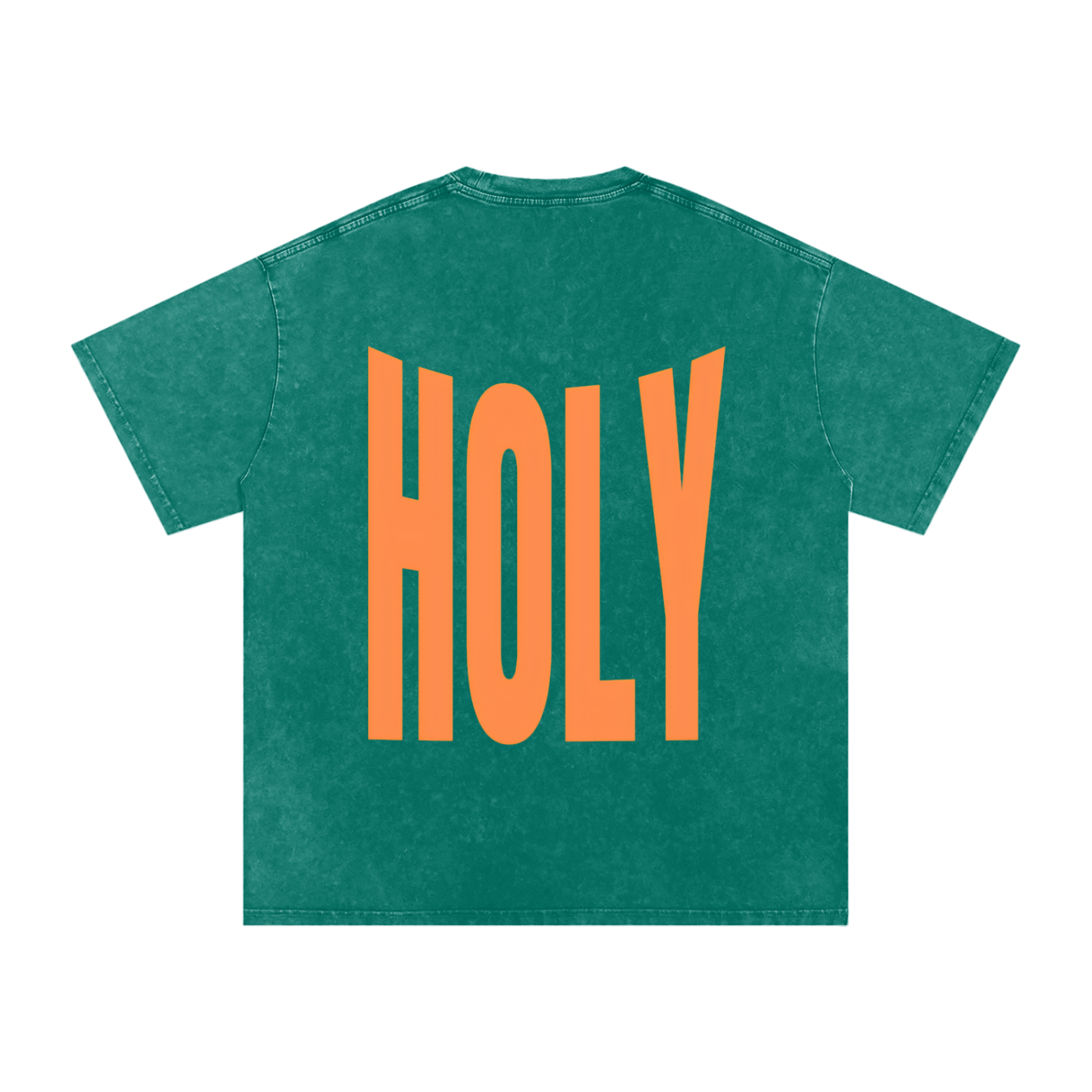 HOLY | Snow Washed Oversized Cotton T-Shirt