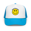 Smiley Face Foam trucker hat