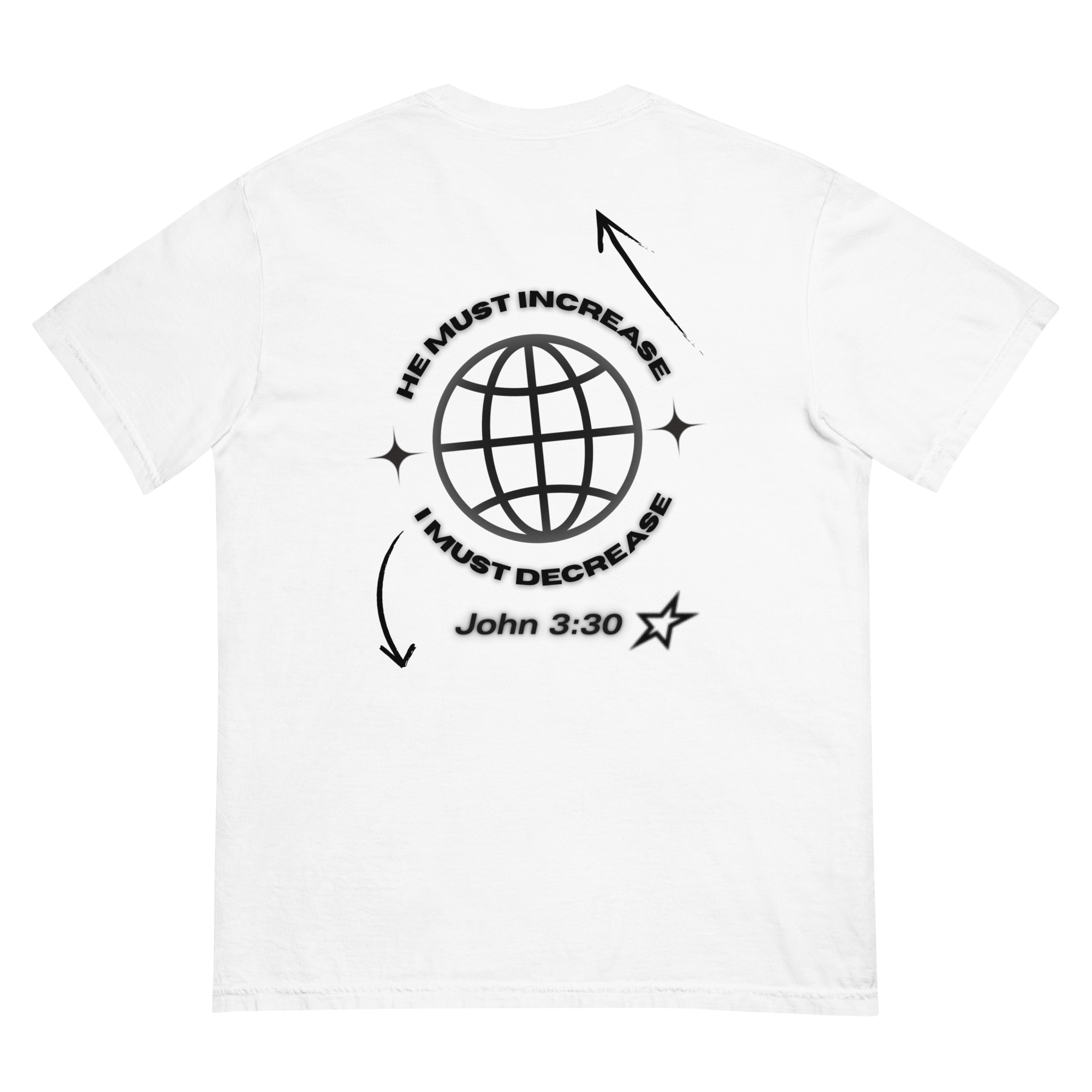 John 3:30 Heavyweight Tee